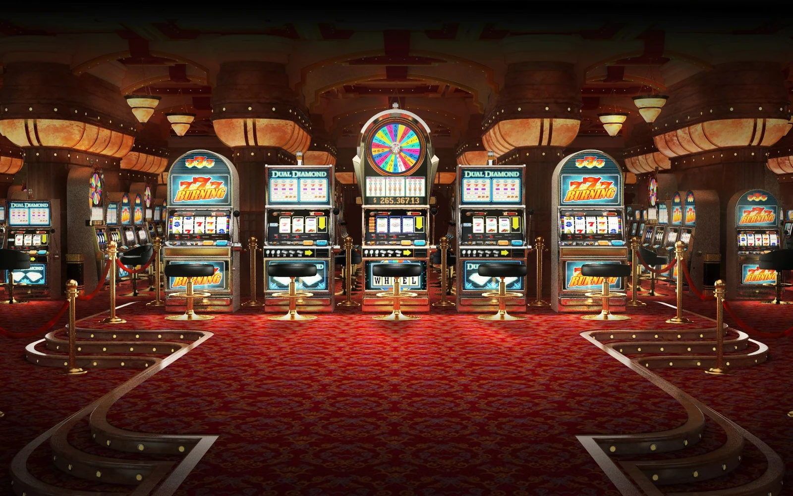 Tampilan ruang permainan digital PRG007 untuk pengalaman bingo mobile